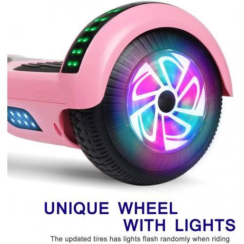 6.5 Inch Self Balancing Hoverboard with LED Light and Bluetooth - Toytexx 6.5 Inch Self Balancing Hoverboard with LED Light and Bluetooth - Toytexx